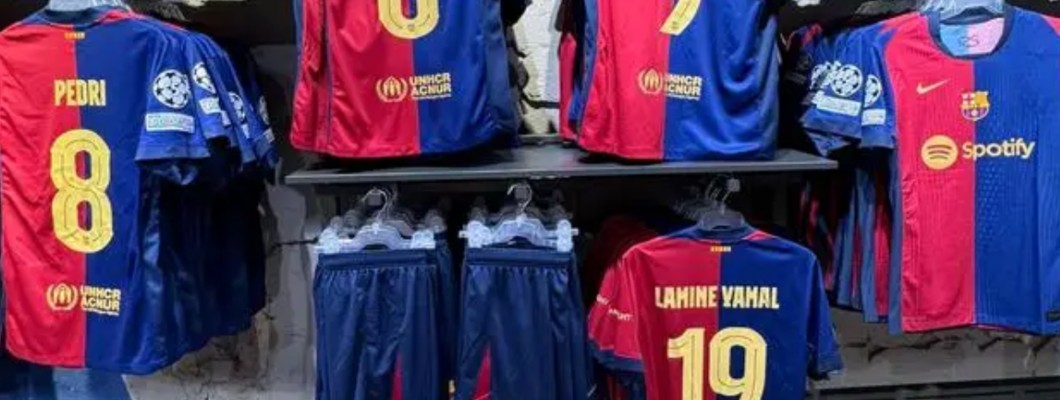 Las camisetas de la nueva temporada del Barcelona son muy populares