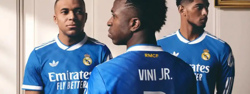 El Real Madrid presenta su nueva tercera camiseta de visitante