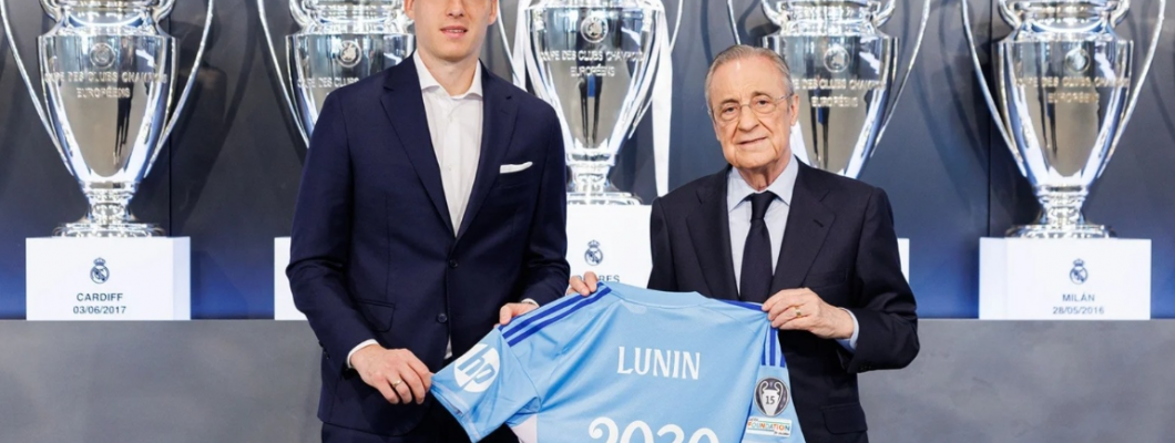 La legendaria ampliación de contrato de Lunin con el Real Madrid