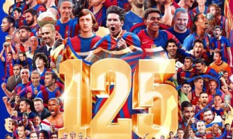 El Barcelona celebró a lo grande su 125 aniversario