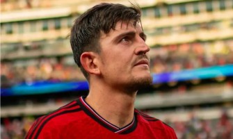 ¡Maguire se mira con desprecio!