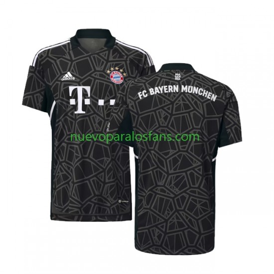 Camiseta de Fútbol Bayern de Múnich Portero Hombre Exterior 2022-2023 Manga Corta