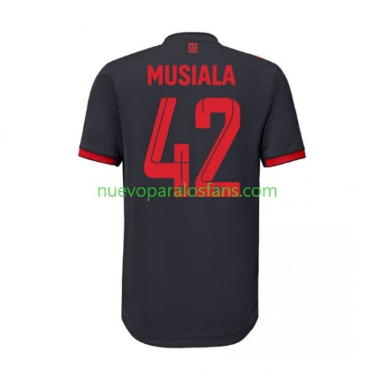 Camiseta de Fútbol Bayern de Múnich Musiala 42 Hombre Tercera 2022-2023 Manga Corta