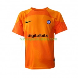 Camiseta de Fútbol Inter Milan Portero Hombre Cuarto 2022-2023 Manga Corta