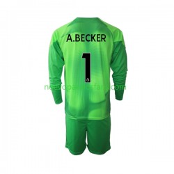 Camiseta de Fútbol Liverpool A.Becker 1 Portero Niño Tercera 2022-2023 Manga Larga
