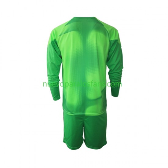Camiseta de Fútbol Liverpool Portero Niño Tercera 2022-2023 Manga Larga