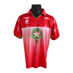 Camiseta de Fútbol Marruecos Retro Hombre Casa 1994 Manga Corta