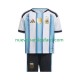 Camiseta de Fútbol Argentina Niño Casa Copa Mundial 2026 Manga Corta