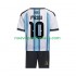 Camiseta de Fútbol Argentina Lionel Messi 10 Niño Casa Copa Mundial 2026 Manga Corta