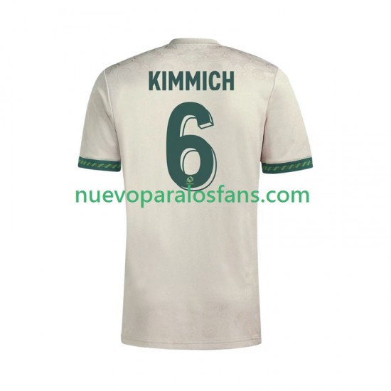 Camiseta de Fútbol Bayern de Múnich Joshua Kimmich 6 Octoberfest Hombre Casa 2025-2026 Manga Corta