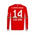 Camiseta de Fútbol Bayern de Múnich Luis Diaz 14 Hombre Casa 2025-2026 Manga Larga