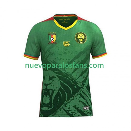 Camiseta de Fútbol Camerún Hombre Casa 2025 Manga Corta