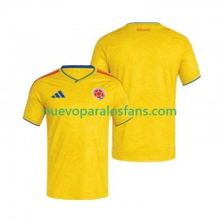 Camiseta de Fútbol Colombia Hombre Casa Copa Mundial 2026 Manga Corta