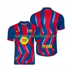Camiseta de Fútbol FC Barcelona Hombre Cuarto 2025-2026 Manga Corta