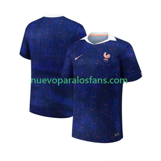 Camiseta de Fútbol Francia Hombre Casa 2025 Manga Corta