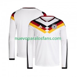 Camiseta de Fútbol Alemania Hombre Casa Copa Mundial 2026 Manga Larga