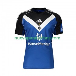 Camiseta de Fútbol Hamburger SV Hombre Exterior 2025-2026 Manga Corta