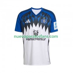Camiseta de Fútbol Hamburger SV Hombre Casa 2025-2026 Manga Corta