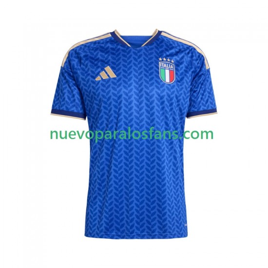Camiseta de Fútbol Italia Hombre Casa Copa Mundial 2026 Manga Corta