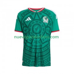 Camiseta de Fútbol México Hombre Casa Copa Mundial 2026 Manga Corta