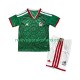Camiseta de Fútbol México Niño Casa Copa Mundial 2026 Manga Corta