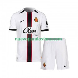 Camiseta de Fútbol RCD Mallorca Niño Exterior 2025-2026 Manga Corta