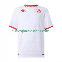 Camiseta de Fútbol Túnez Hombre Exterior 2025 Manga Corta