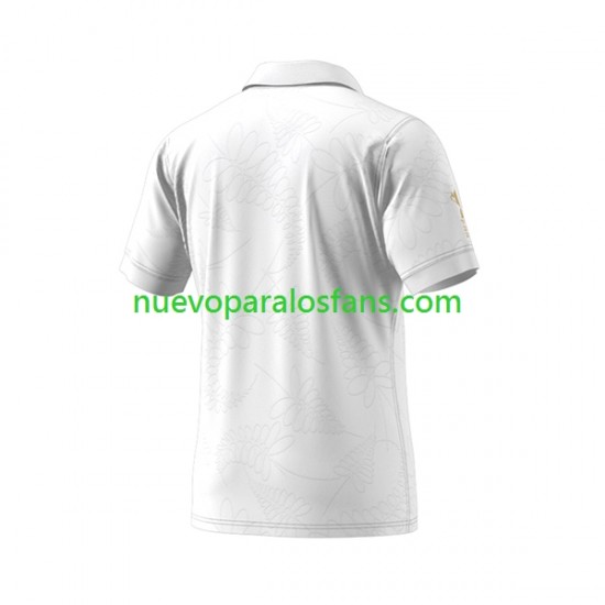 Camiseta de Fútbol ALL BLACKS Hombre Exterior Rugby World Cup 2023 Manga Corta