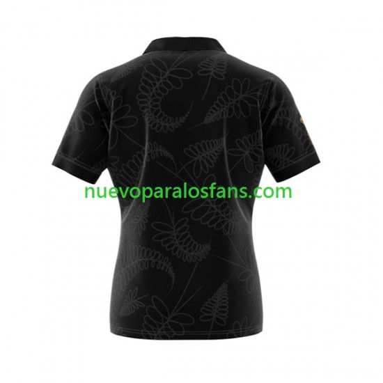 Camiseta de Fútbol ALL BLACKS Hombre Casa Rugby World Cup 2023 Manga Corta