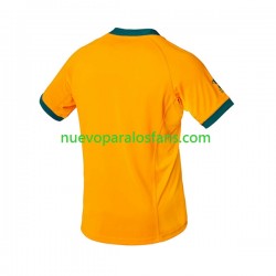 Camiseta de Fútbol Australia Hombre Casa Rugby World Cup 2023 Manga Corta