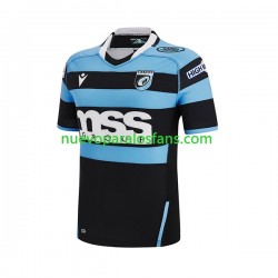 Camiseta de Fútbol Cardiff Blues Hombre Casa Rugby 2023 Manga Corta