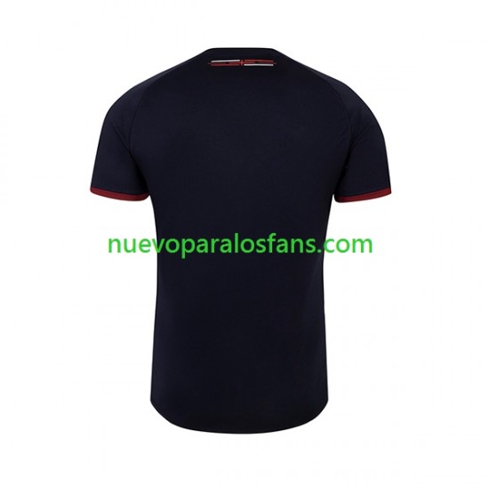 Camiseta de Fútbol Inglaterra Hombre Exterior Rugby 2024 Manga Corta