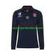 Camiseta de Fútbol Inglaterra Hombre Exterior Rugby World Cup 2023 Manga Larga