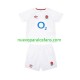 Camiseta de Fútbol Inglaterra Niño Casa Rugby 2024 Manga Corta