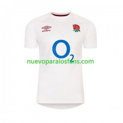Camiseta de Fútbol Inglaterra Hombre Casa Rugby 2024 Manga Corta