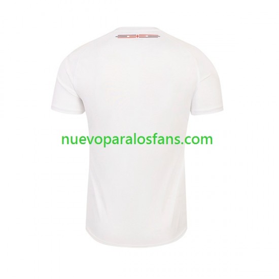 Camiseta de Fútbol Inglaterra Hombre Casa Rugby 2024 Manga Corta