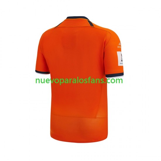 Camiseta de Fútbol Edinburgh Hombre Exterior Rugby 2023 Manga Corta