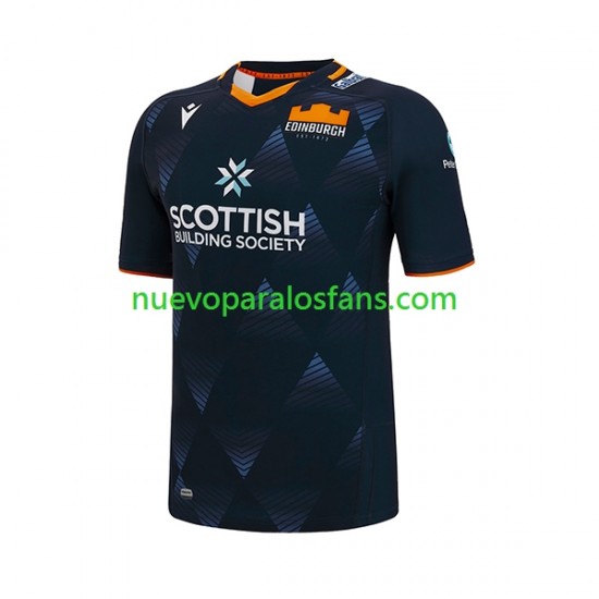 Camiseta de Fútbol Edinburgh Hombre Casa Rugby 2023 Manga Corta