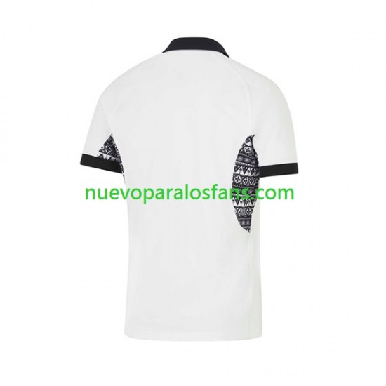 Camiseta de Fútbol FIJI Hombre Casa Rugby World Cup 2023 Manga Corta