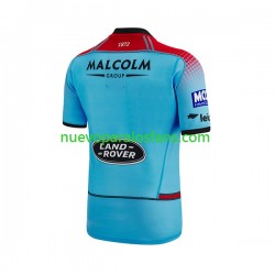 Camiseta de Fútbol Glasgow Warriors Hombre Exterior Rugby 2023 Manga Corta