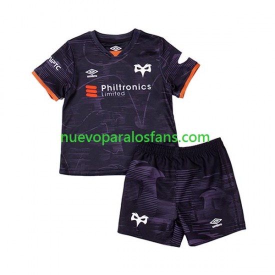 Camiseta de Fútbol Ospreys Niño Casa Rugby 2023 Manga Corta