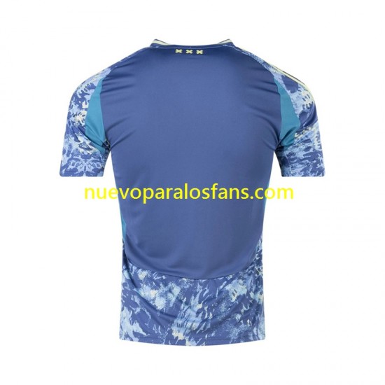 Camiseta de Fútbol AFC Ajax Hombre Exterior 2024-2025 Manga Corta