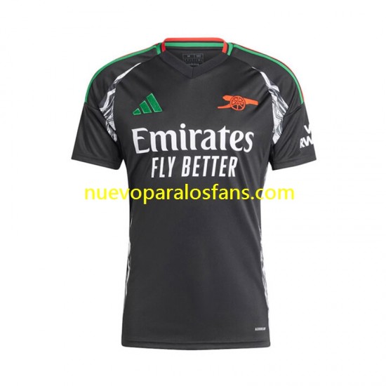 Camiseta de Fútbol Arsenal Hombre Exterior 2024-2025 Manga Corta