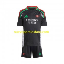Camiseta de Fútbol Arsenal Niño Exterior 2024-2025 Manga Corta