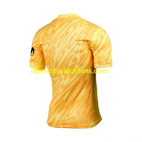 Camiseta de Fútbol Atlético Madrid Portero Hombre Tercera 2024-2025 Manga Corta