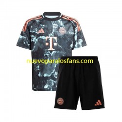 Camiseta de Fútbol Bayern de Múnich Niño Exterior 2024-2025 Manga Corta