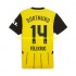 Camiseta de Fútbol Borussia Dortmund Niclas Fullkrug 14 Hombre Casa 2024-2025 Manga Corta
