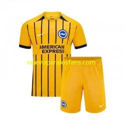 Camiseta de Fútbol Brighton & Hove Albion Niño Exterior 2024-2025 Manga Corta