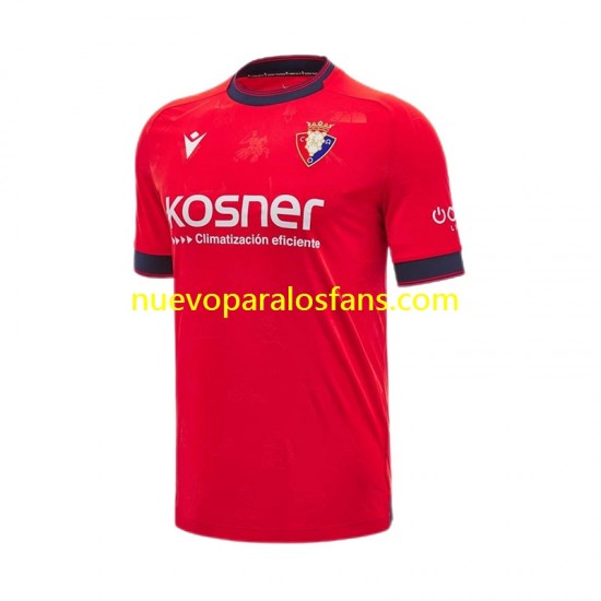 Camiseta de Fútbol CA Osasuna Hombre Casa 2024-2025 Manga Corta