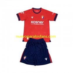 Camiseta de Fútbol CA Osasuna Niño Casa 2024-2025 Manga Corta